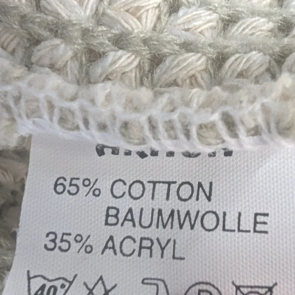 Arnon Collection Cardigan Women XXL Cream Black Greek Key Waffle Knit Button Up